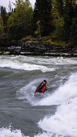 Kalob Grady sending a big Flip Turn